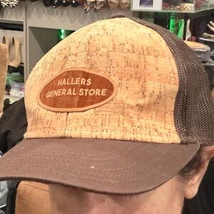 Ballers General Store Trucker Cap Brown and Tan Women's Hat